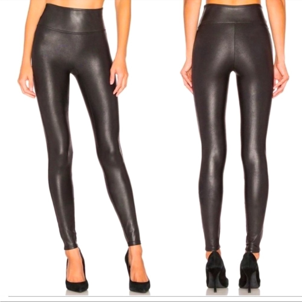 Spanx faux leather leggings
